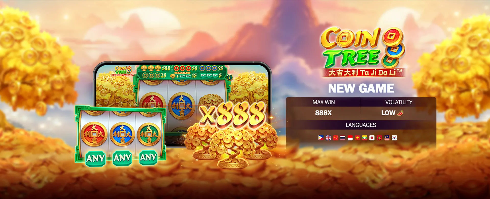 Nustar slot machine with gold coins, illustrating winning strategy